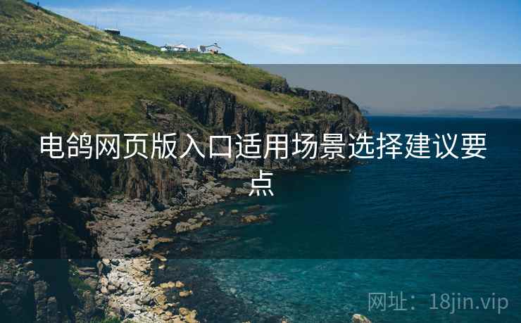电鸽网页版入口适用场景选择建议要点