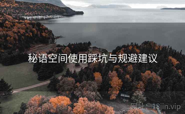 秘语空间使用踩坑与规避建议