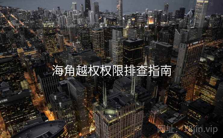 海角越权权限排查指南