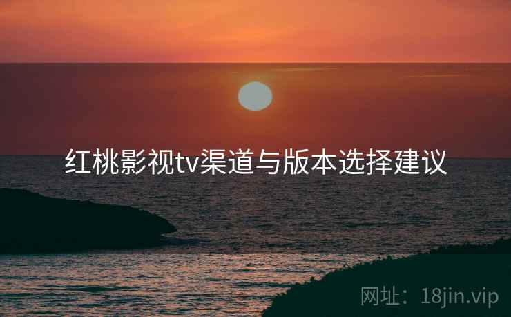 红桃影视tv渠道与版本选择建议